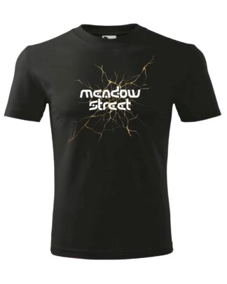 Tričko černé kintsugi (unisex)